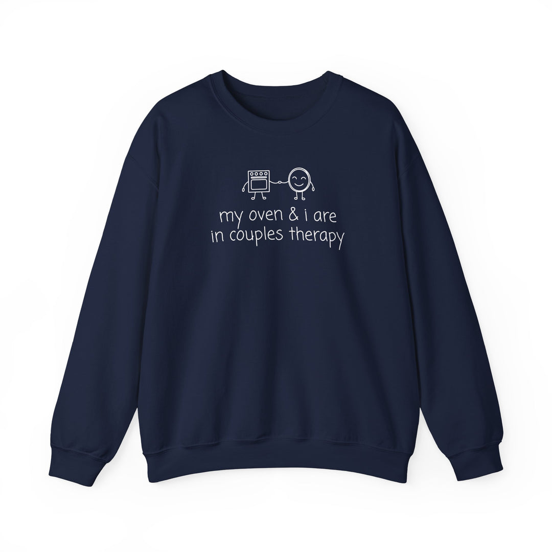 Couples Therapy With Oven Crewneck Sweatshirt