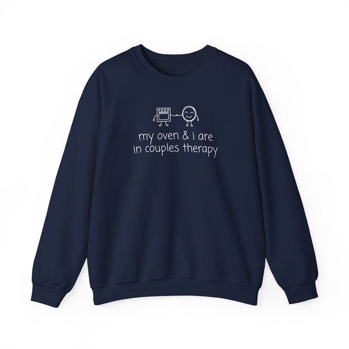 Couples Therapy With Oven Crewneck Sweatshirt
