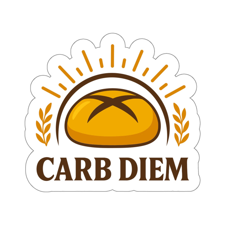 Carb Diem Vinyl Sticker