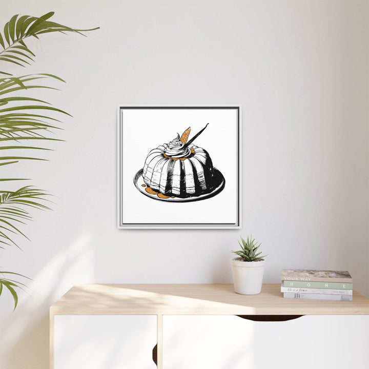 Baba Au Rhum Canvas with Floating Frame