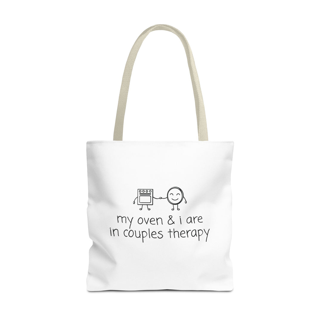Couples Therapy With Oven Tote Bag
