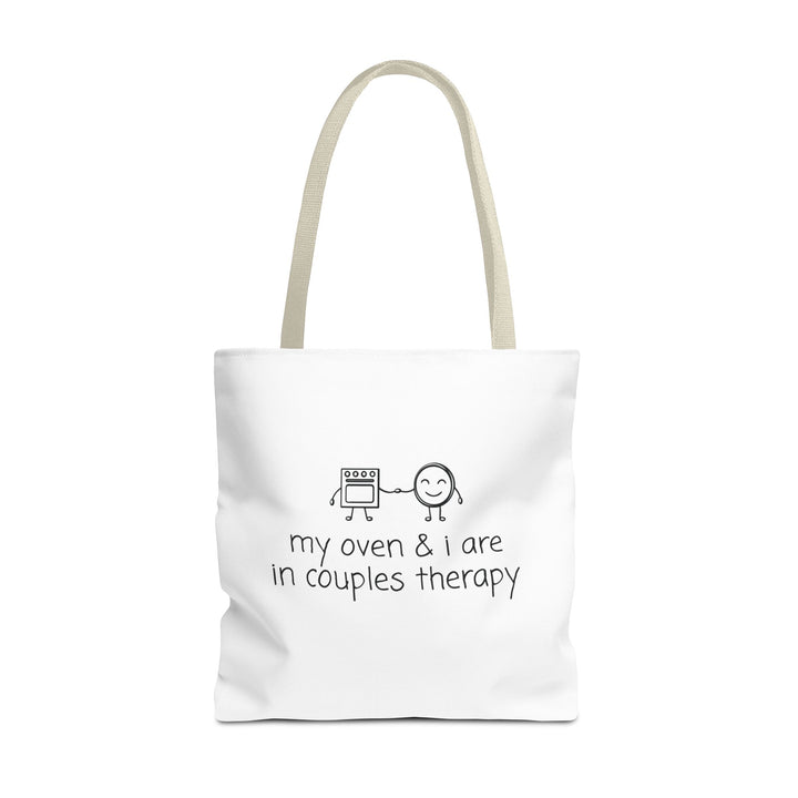 Couples Therapy With Oven Tote Bag