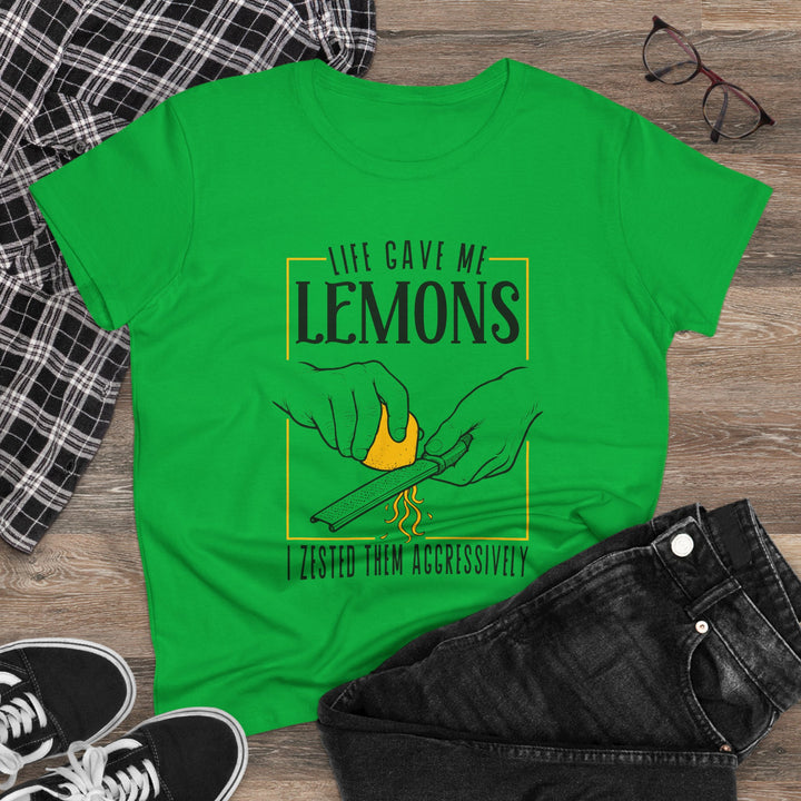 Life Gave Me Lemons Women's Cotton T-Shirt