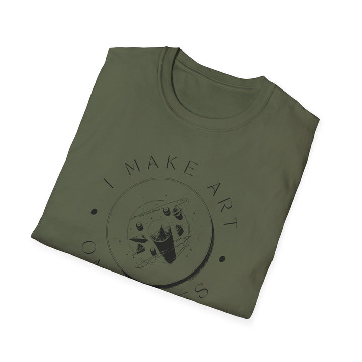 I Make Art on Plates Unisex T-Shirt