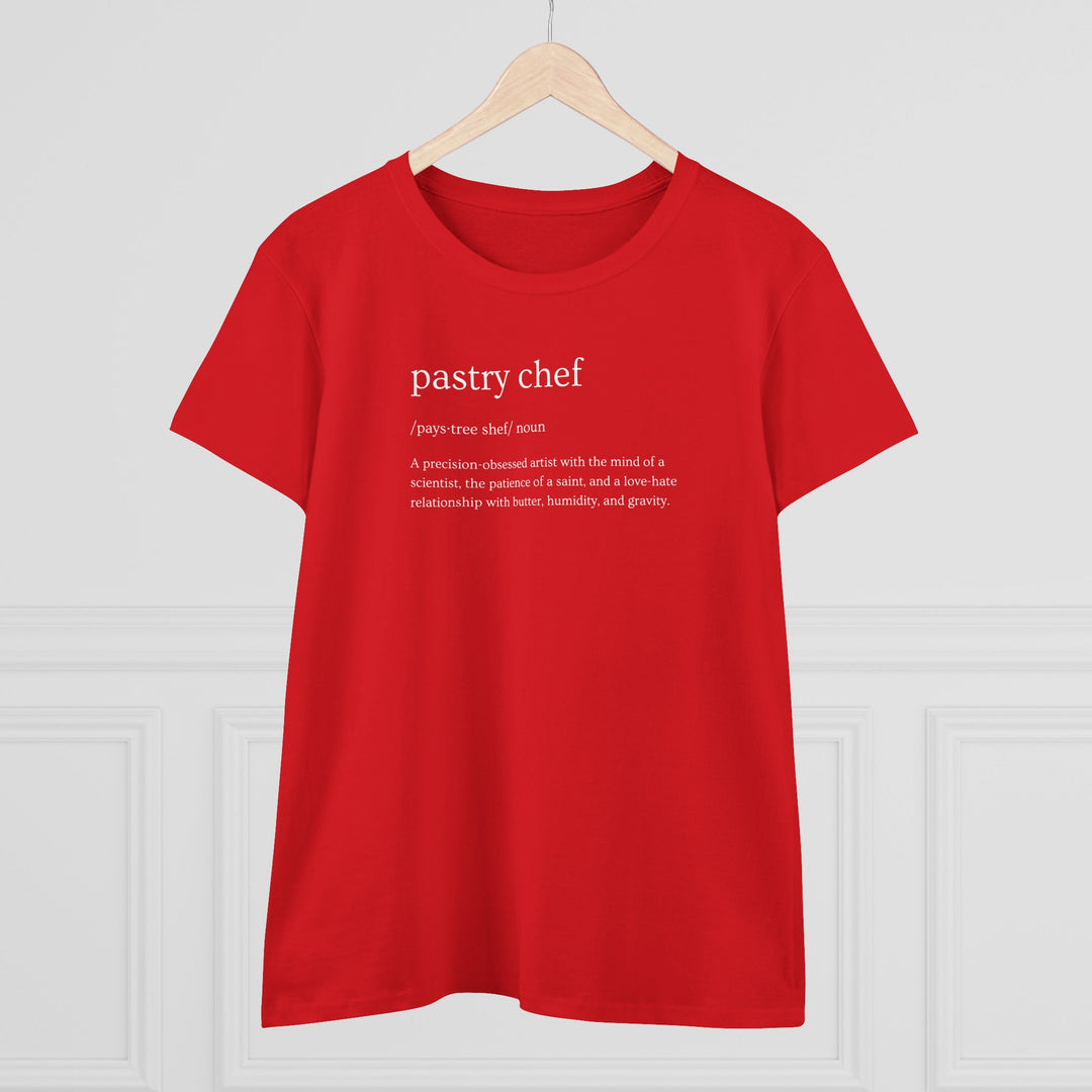Pastry Chef Definition Women's Cotton T-Shirt