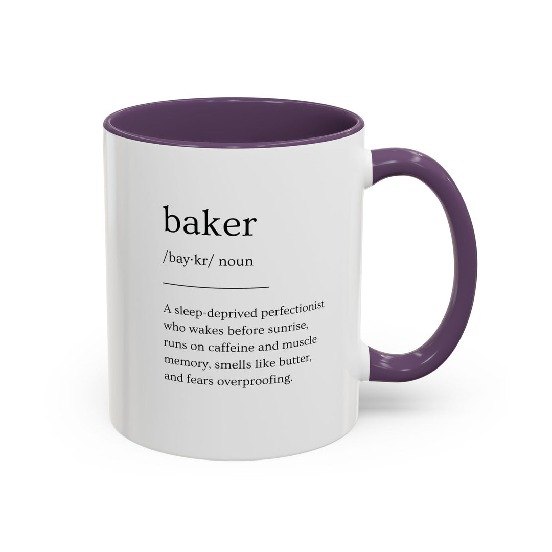 Baker Definition Color Accent Mug