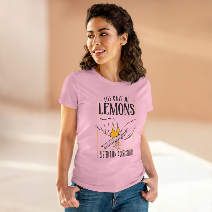 Life Gave Me Lemons Women's Cotton T-Shirt