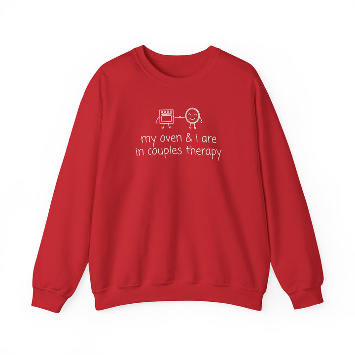 Couples Therapy With Oven Crewneck Sweatshirt