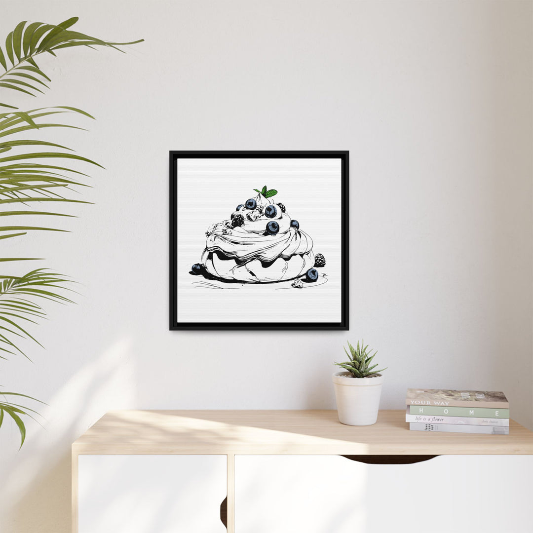 Pavlova Canvas with Floating Frame