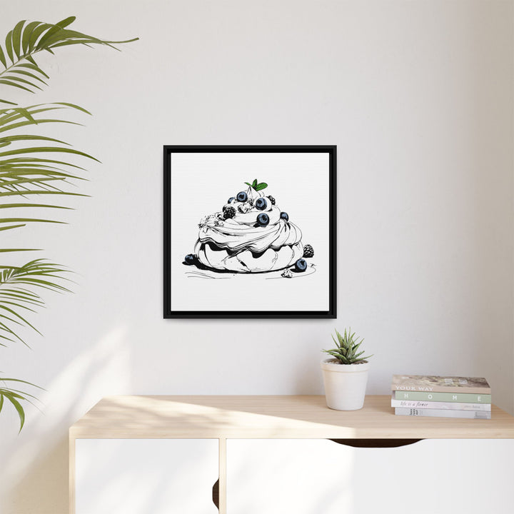 Pavlova Canvas with Floating Frame