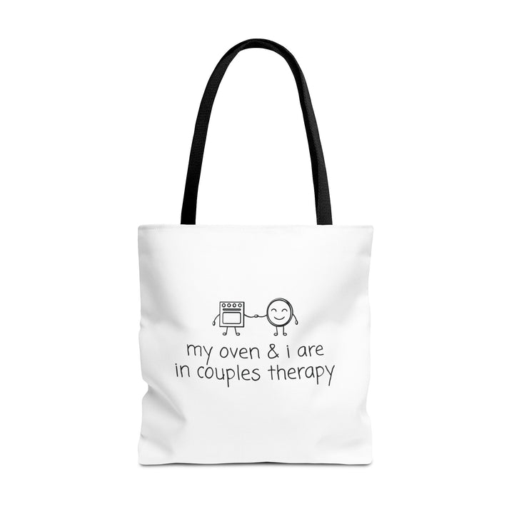 Couples Therapy With Oven Tote Bag