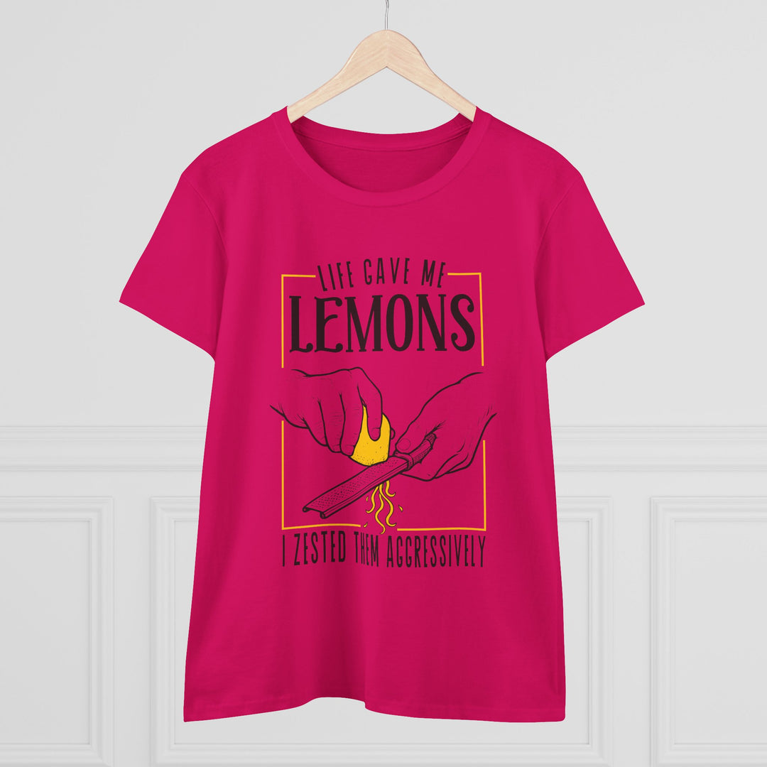 Life Gave Me Lemons Women's Cotton T-Shirt