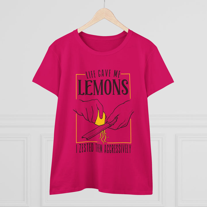 Life Gave Me Lemons Women's Cotton T-Shirt