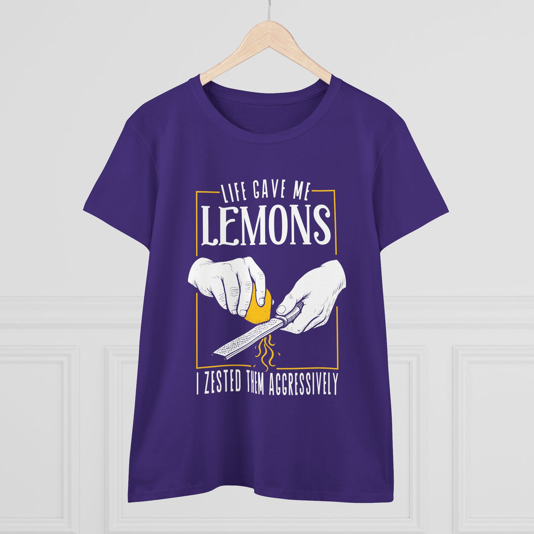 Life Gave Me Lemons Women's Cotton T-Shirt