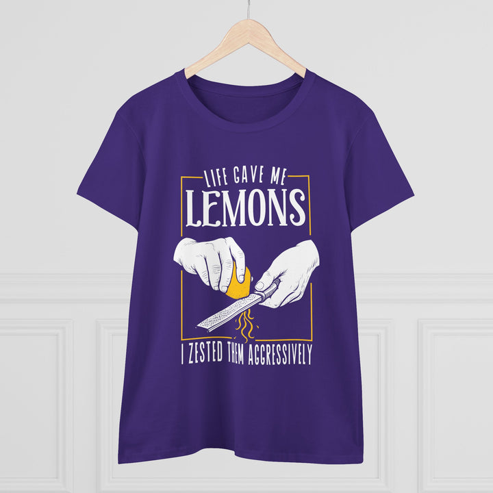 Life Gave Me Lemons Women's Cotton T-Shirt