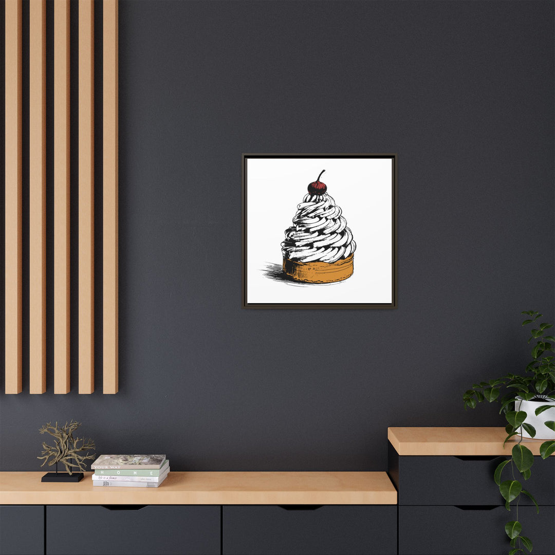Mont Blanc Canvas with Floating Frame