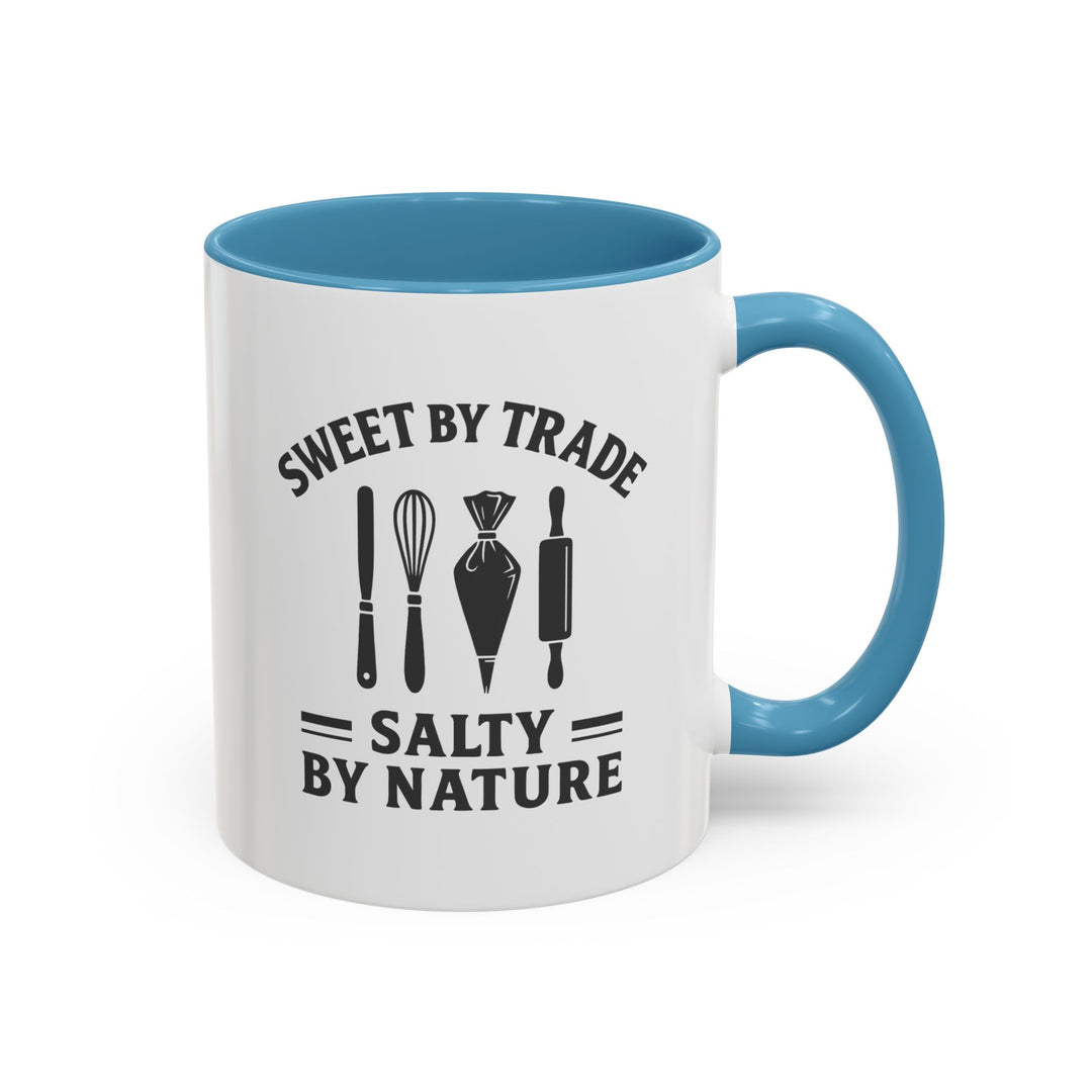 Sweet by Trade Salty by Nature Color Accent Mug