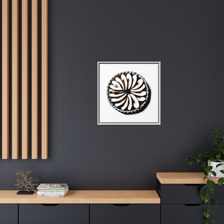 Tarte Tatin Canvas with Floating Frame