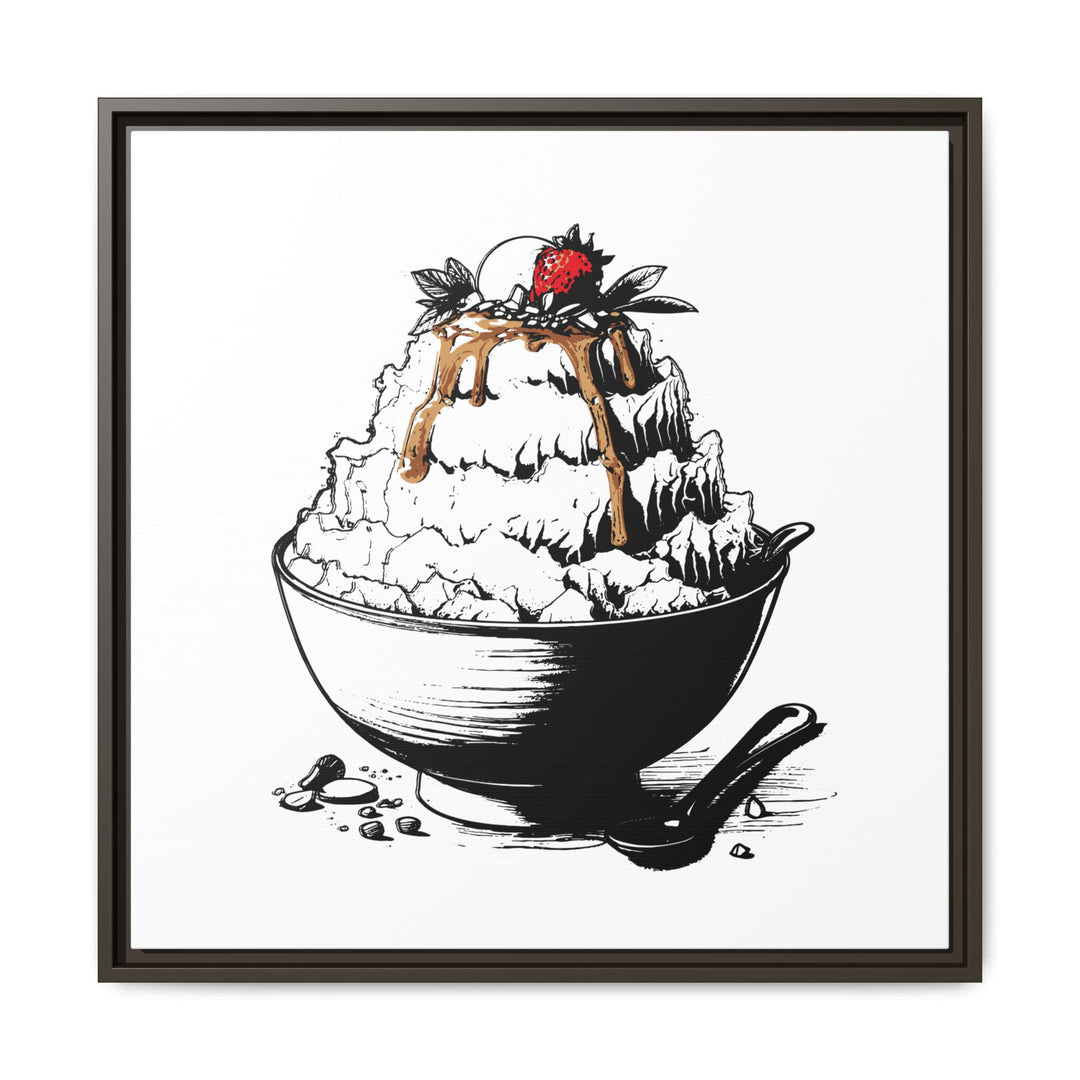 Bingsu Canvas with Floating Frame