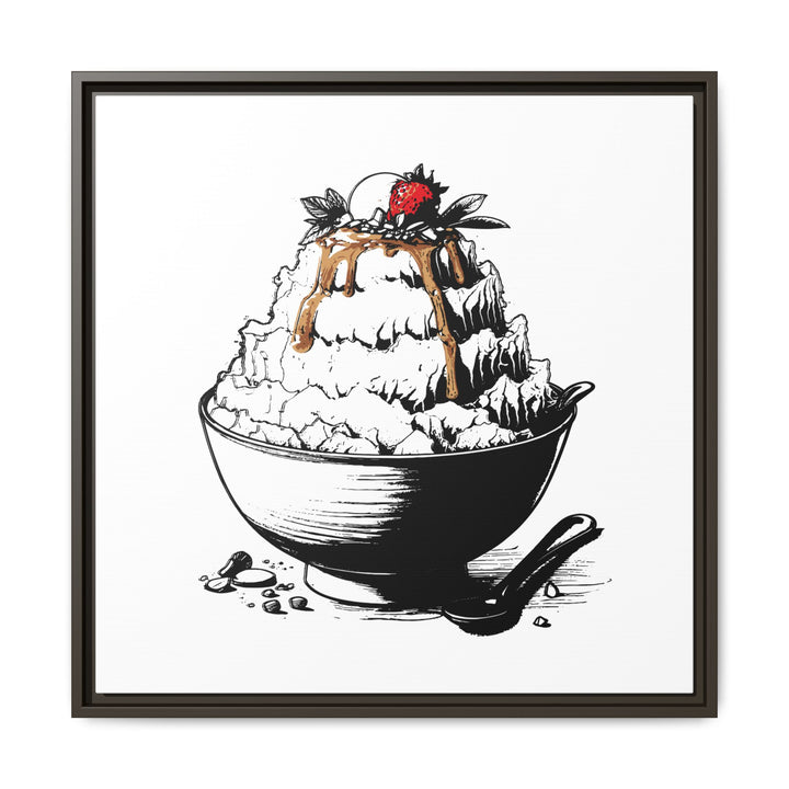 Bingsu Canvas with Floating Frame
