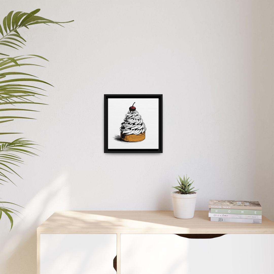 Mont Blanc Canvas with Floating Frame