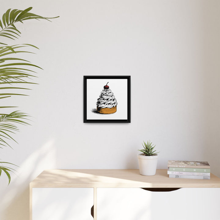 Mont Blanc Canvas with Floating Frame