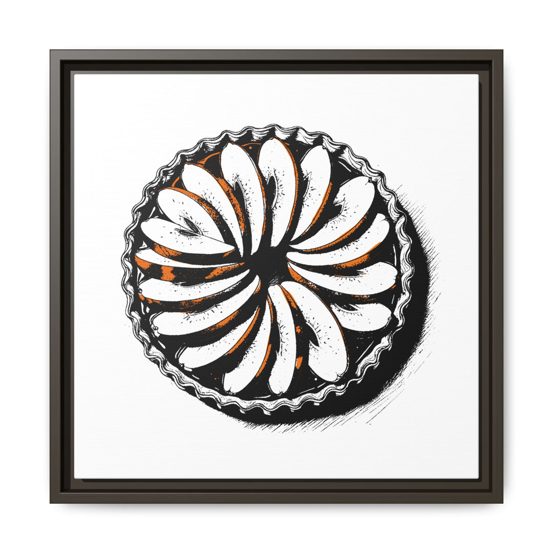Tarte Tatin Canvas with Floating Frame