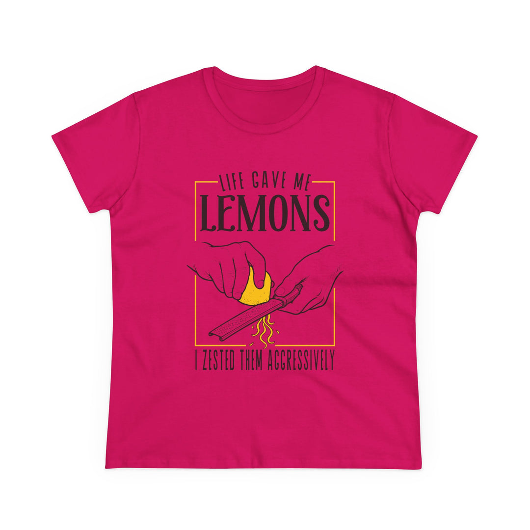 Life Gave Me Lemons Women's Cotton T-Shirt
