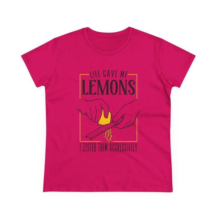 Life Gave Me Lemons Women's Cotton T-Shirt