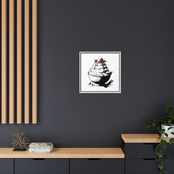 Bingsu Canvas with Floating Frame