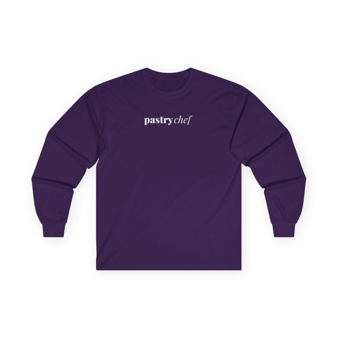 Pastry Chef Minimalist Long Sleeve T-Shirt