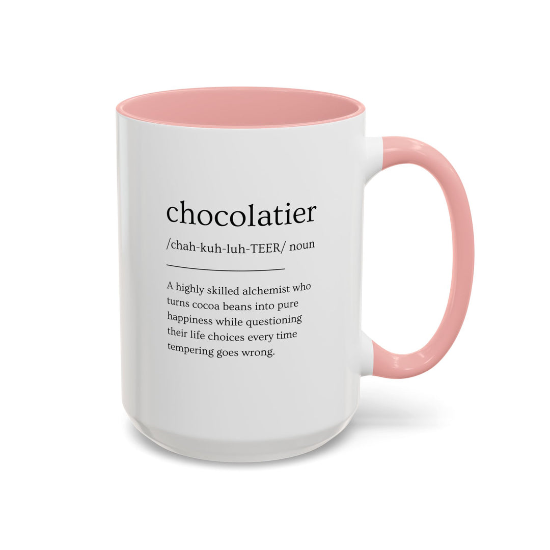 Chocolatier Definition Color Accent Mug