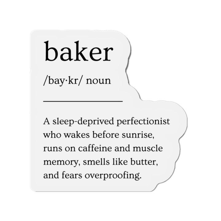 Baker Definition Vinyl Magnets