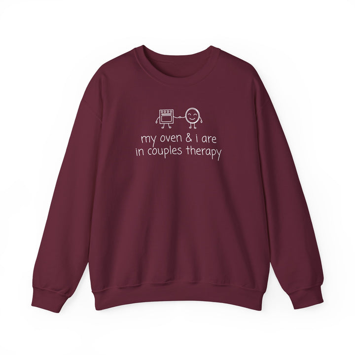 Couples Therapy With Oven Crewneck Sweatshirt