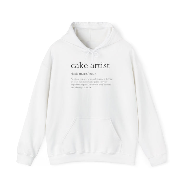 Cake Artist Definition Heavy Blend Hoodie