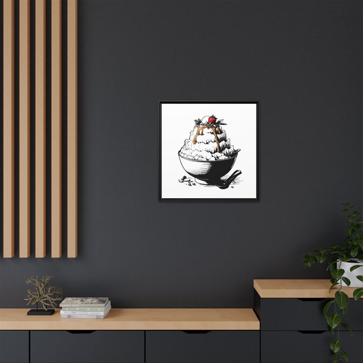 Bingsu Canvas with Floating Frame
