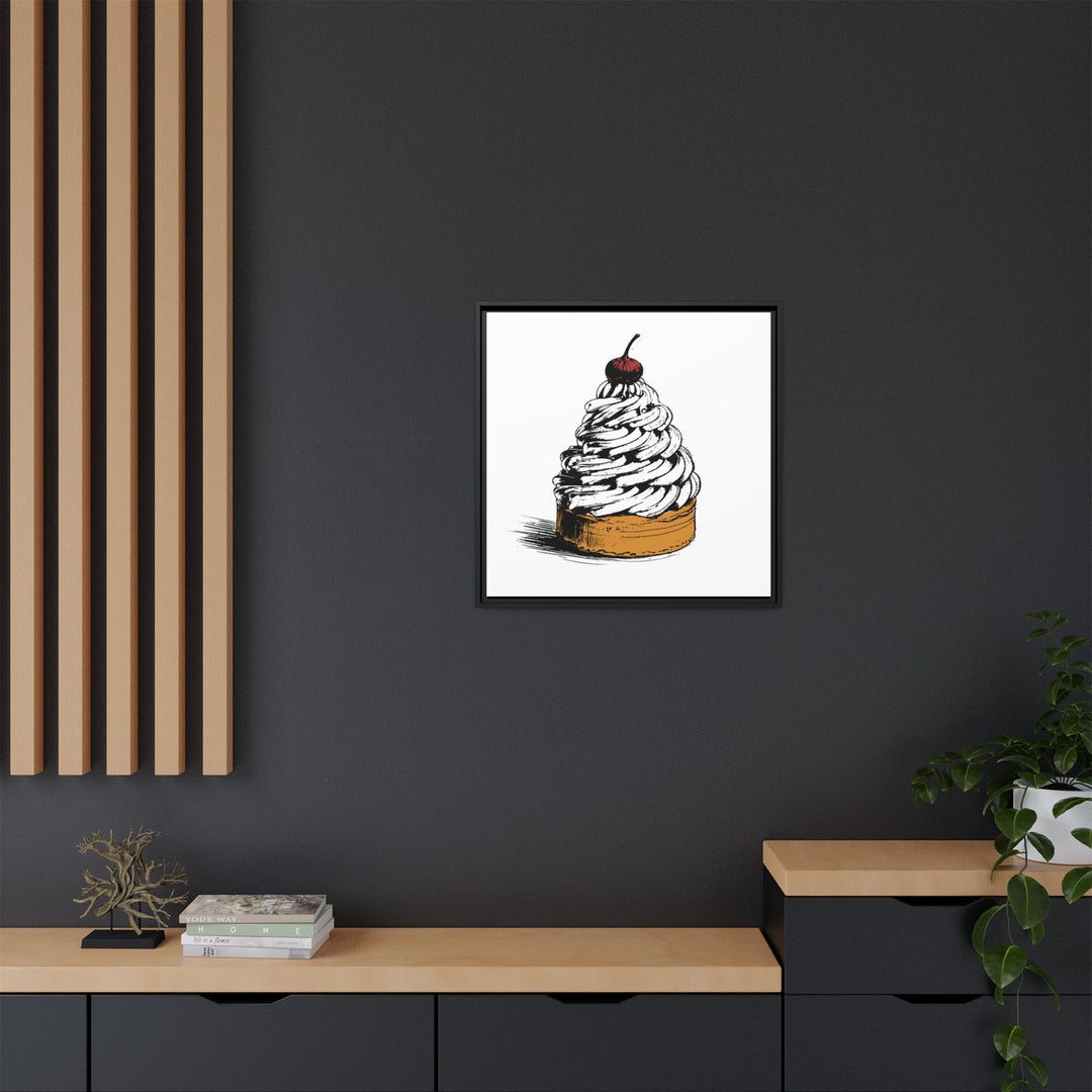 Mont Blanc Canvas with Floating Frame