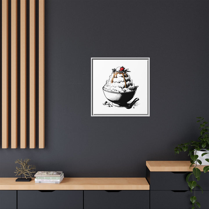 Bingsu Canvas with Floating Frame