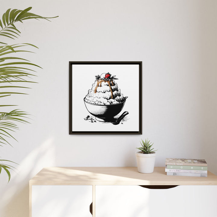 Bingsu Canvas with Floating Frame