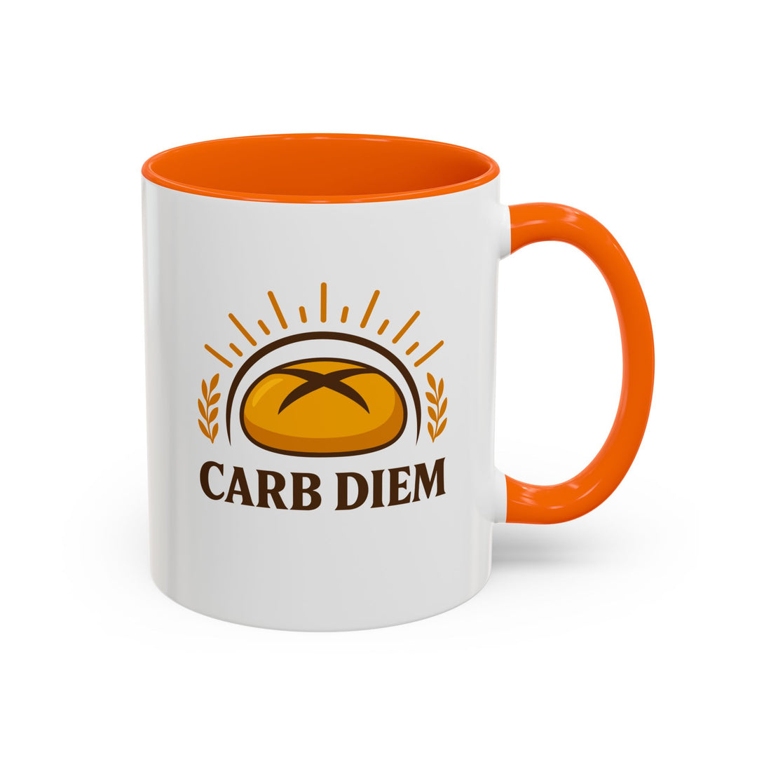 Carb Diem Color Accent Mug