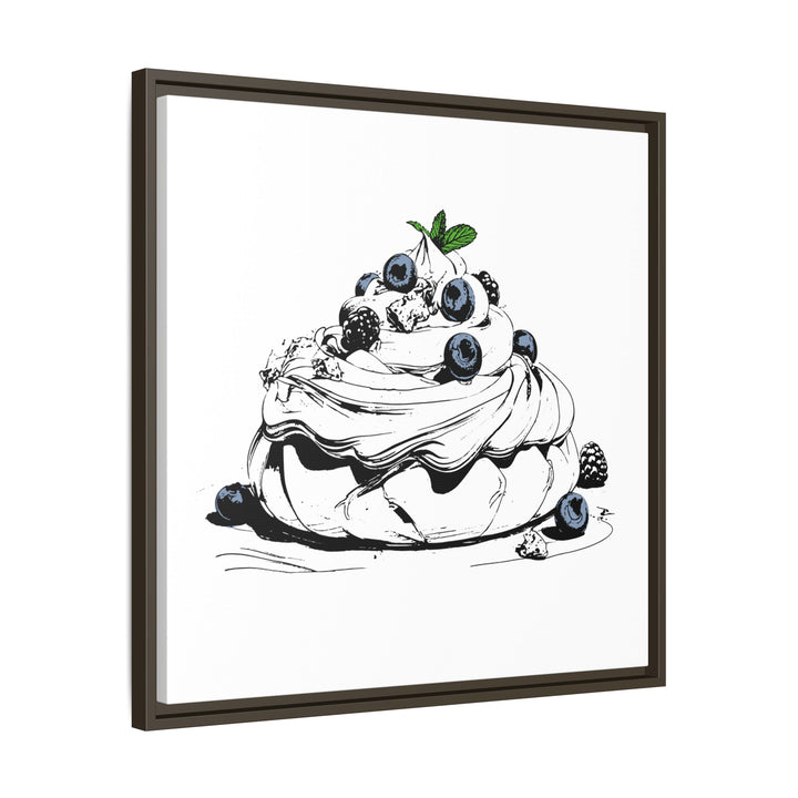 Pavlova Canvas with Floating Frame