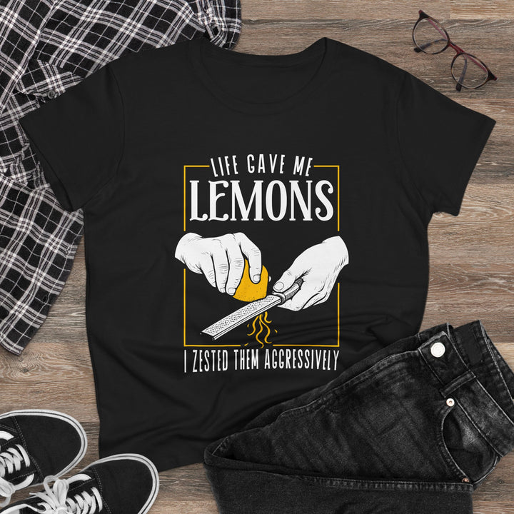 Life Gave Me Lemons Women's Cotton T-Shirt