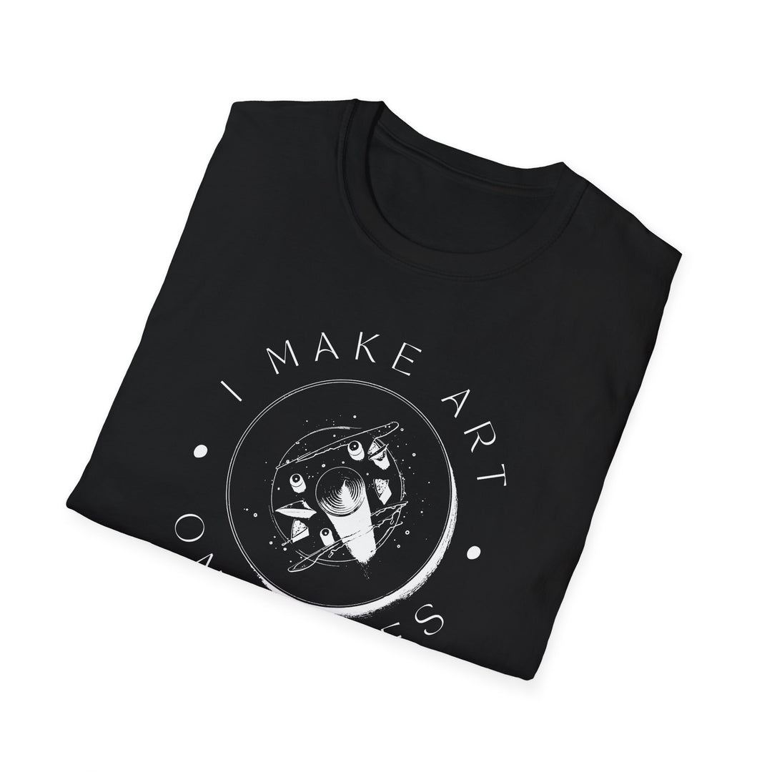 I Make Art on Plates Unisex T-Shirt