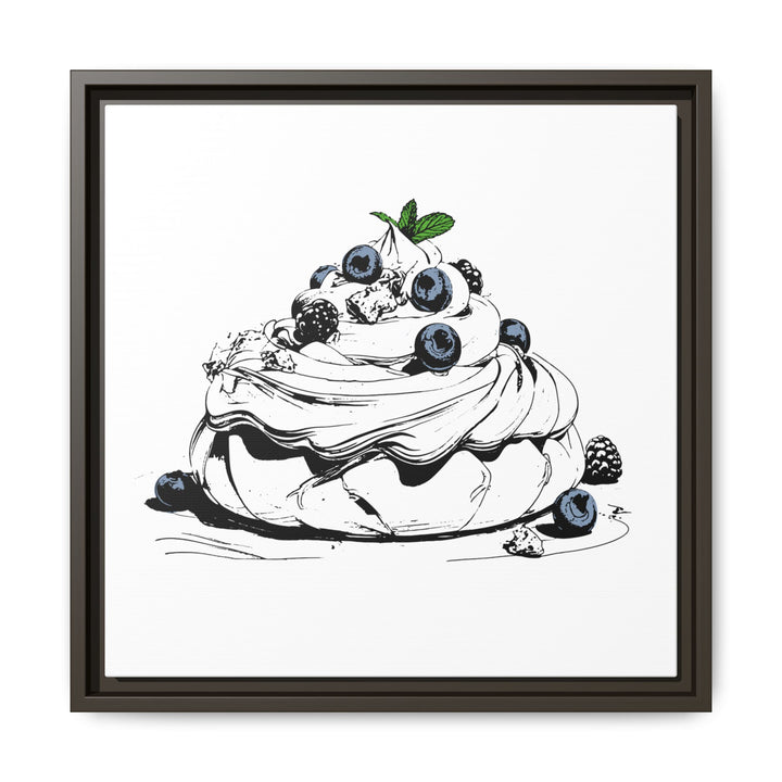 Pavlova Canvas with Floating Frame
