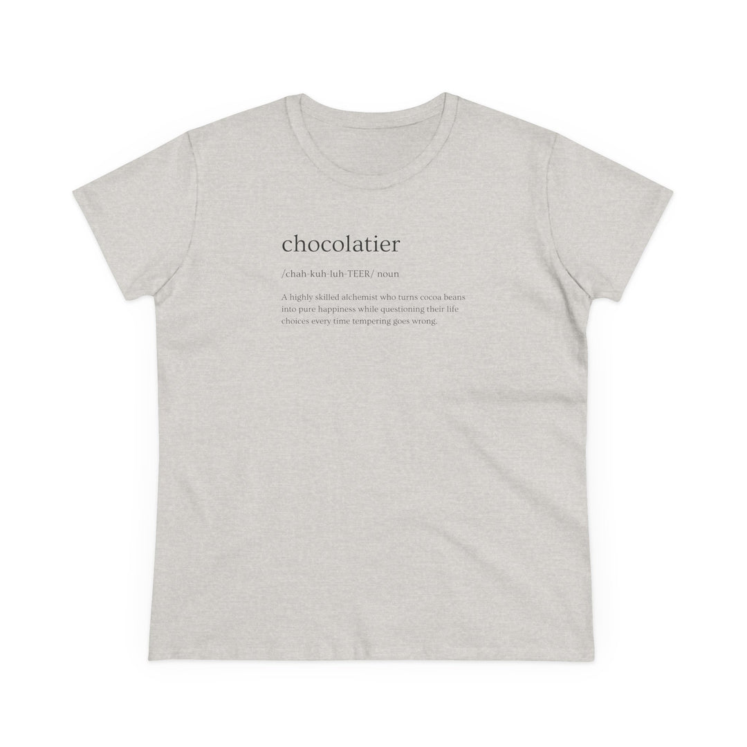 Chocolatier Definition Women's Cotton T-Shirt