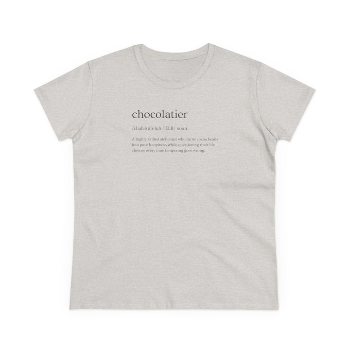 Chocolatier Definition Women's Cotton T-Shirt