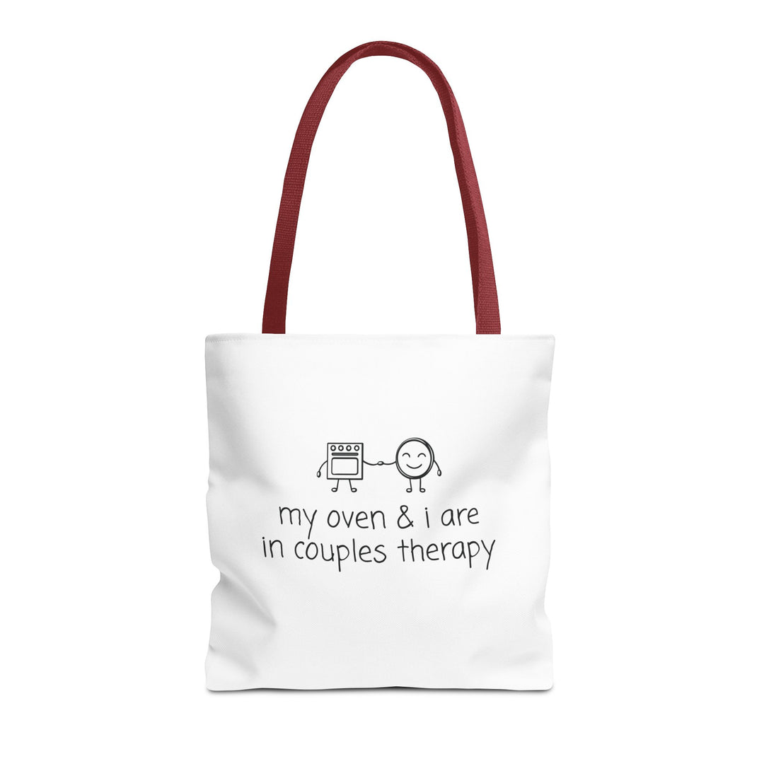 Couples Therapy With Oven Tote Bag