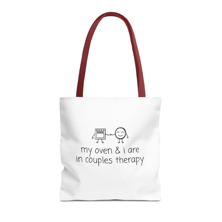 Couples Therapy With Oven Tote Bag