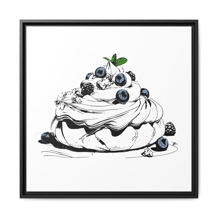 Pavlova Canvas with Floating Frame