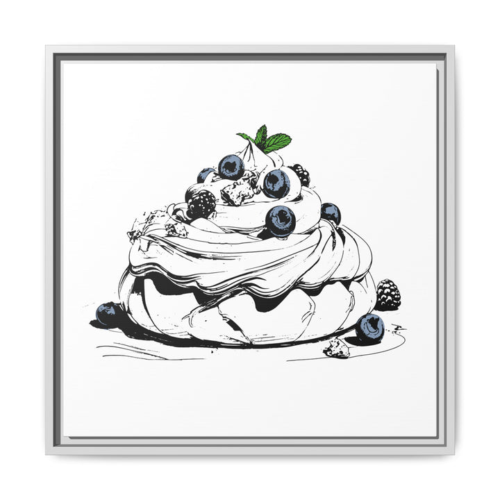 Pavlova Canvas with Floating Frame
